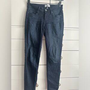 PAIGE Verdugo Ankle Dark Denim Jeans